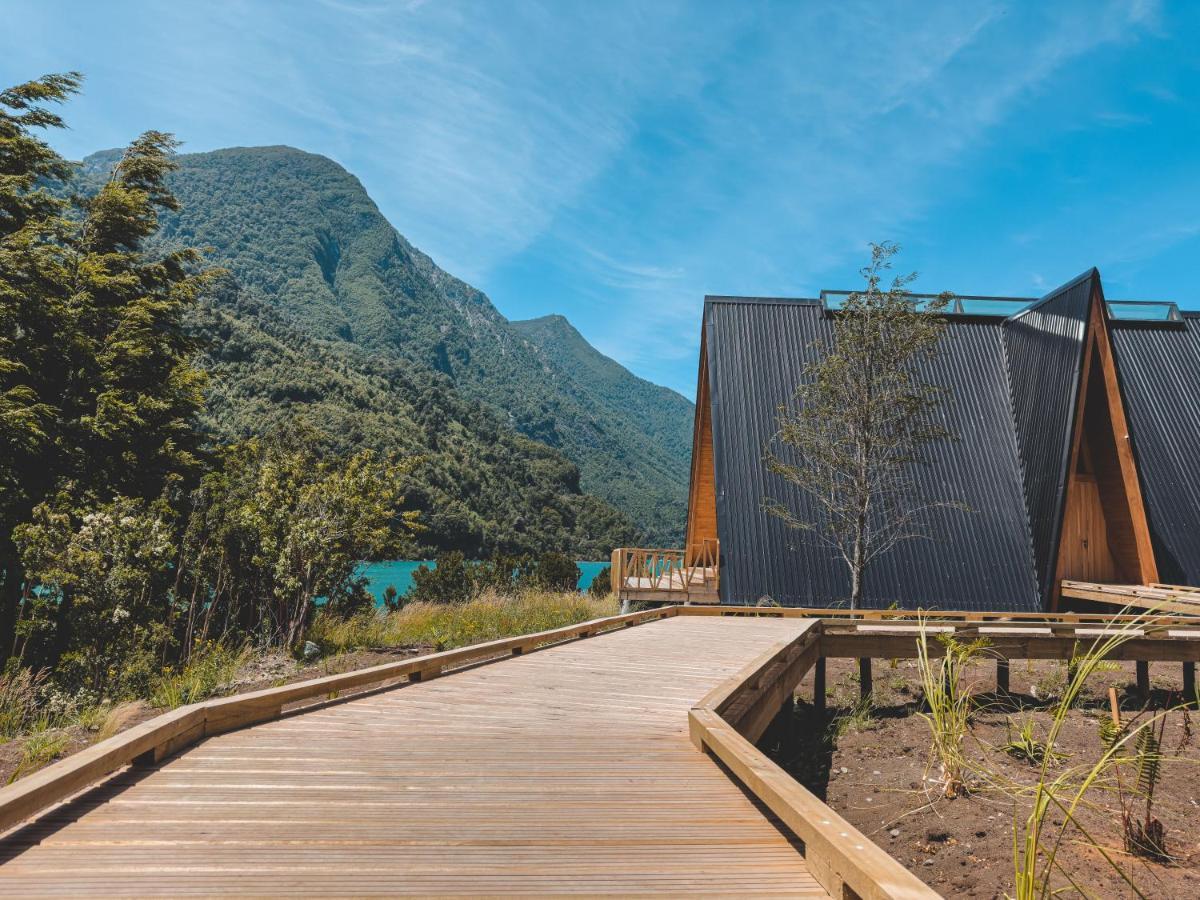 Tawa Refugio Del Puelo Hotell Puelo River Eksteriør bilde