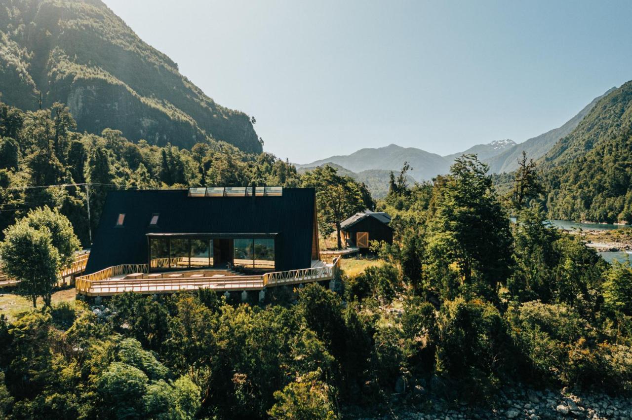 Tawa Refugio Del Puelo Hotell Puelo River Eksteriør bilde