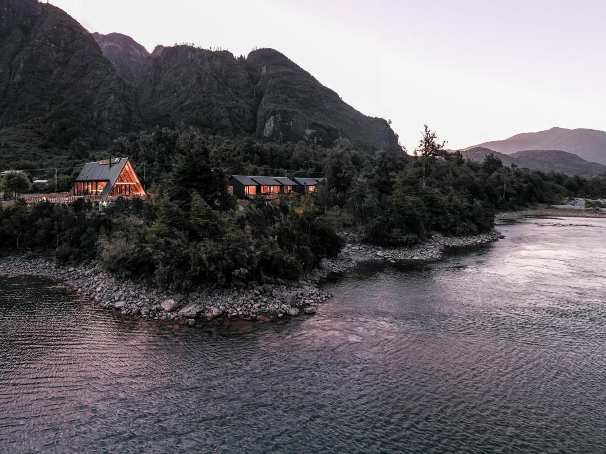 Tawa Refugio Del Puelo Hotell Puelo River Eksteriør bilde
